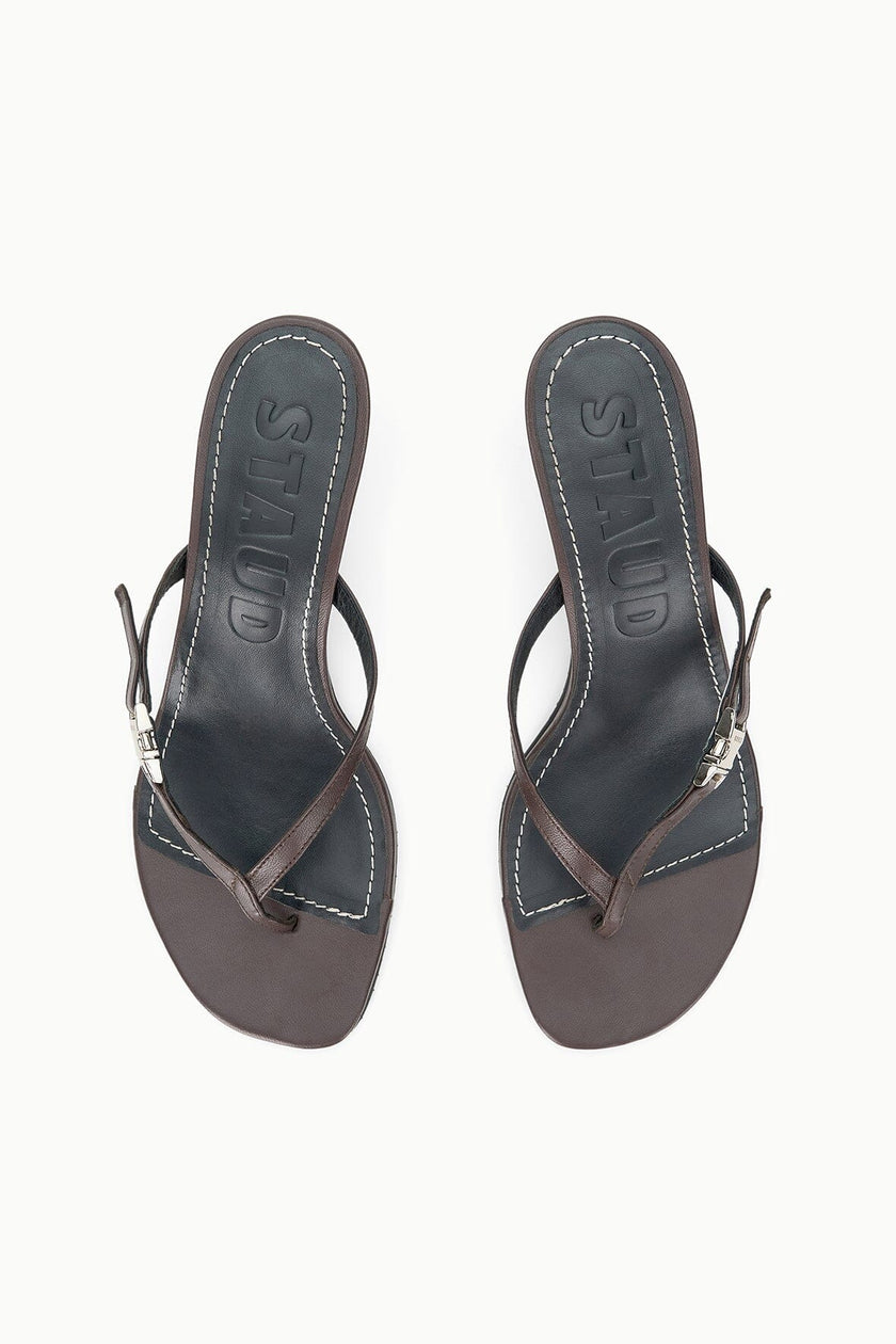 FLYNN KITTEN HEEL ESPRESSO LEMON - Image 5