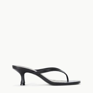 FREJA KITTEN HEEL BLACK