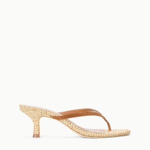 FREJA KITTEN HEEL TABAC NATURAL