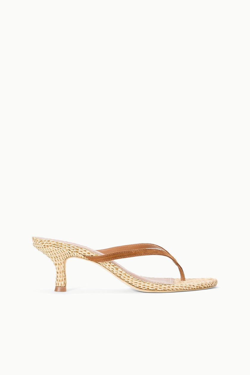 FREJA KITTEN HEEL TABAC NATURAL