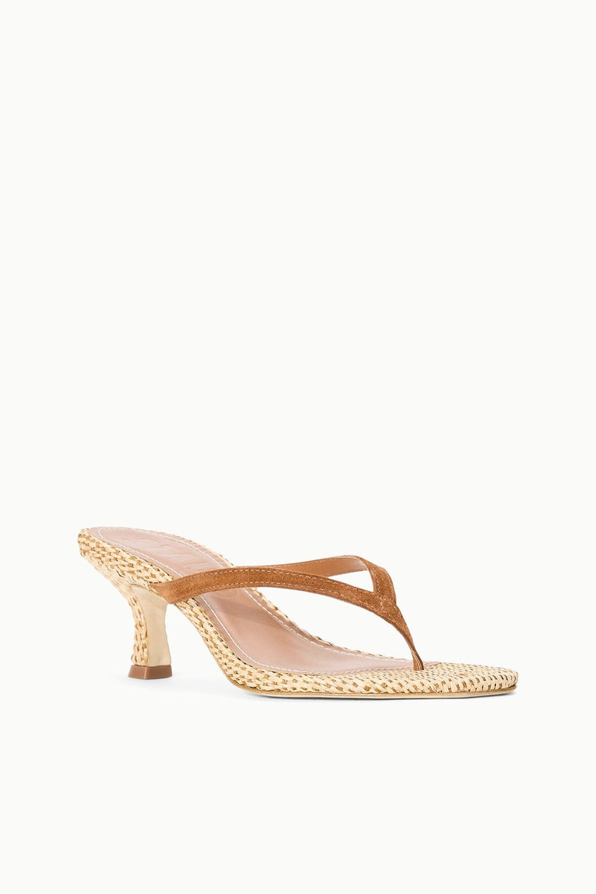 FREJA KITTEN HEEL TABAC NATURAL - Image 3