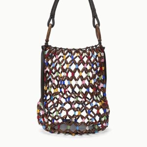 DEL MAR BUCKET BAG SEA GLASS MULTI