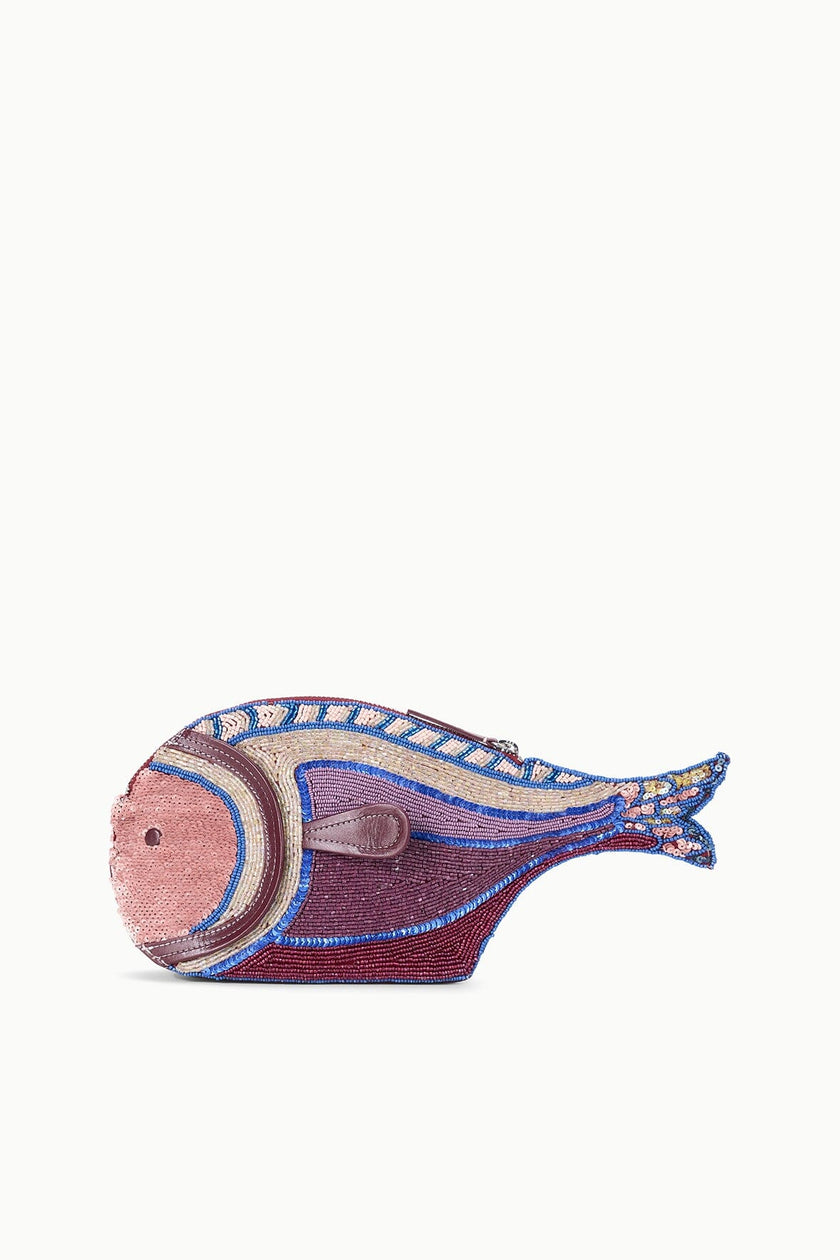 PESCE BEADED CLUTCH ULTRAVIOLET - Image 7