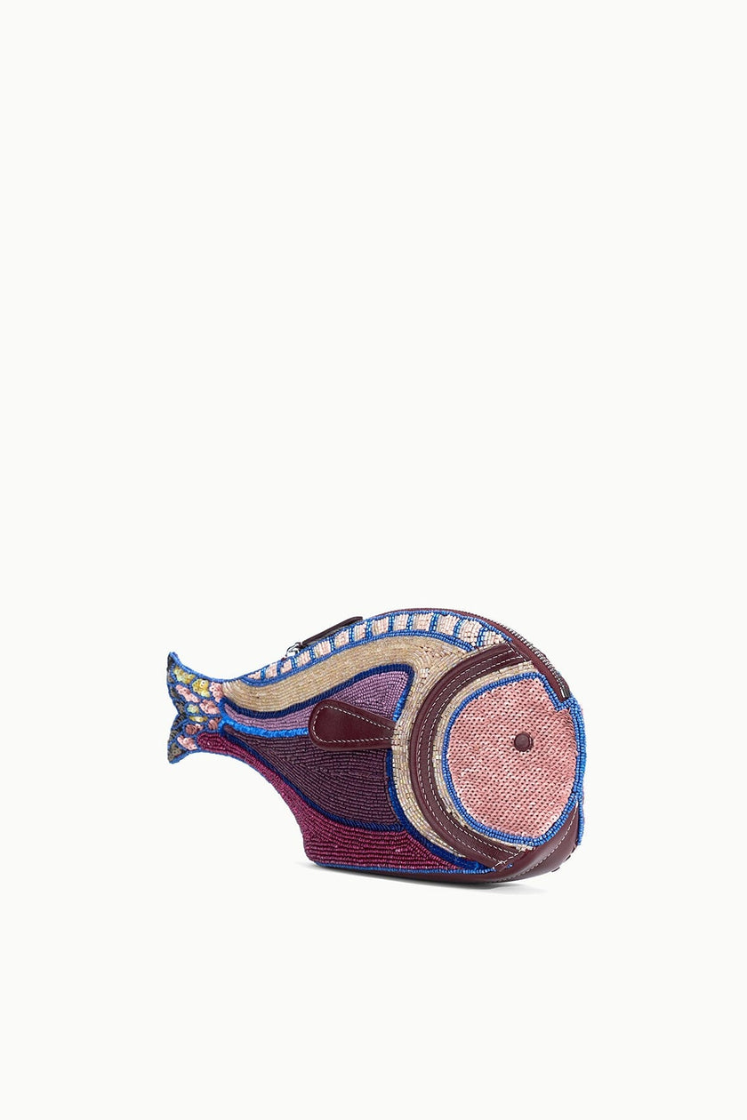 PESCE BEADED CLUTCH ULTRAVIOLET - Image 3