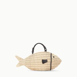 CLEO FISH BAG NATURAL
