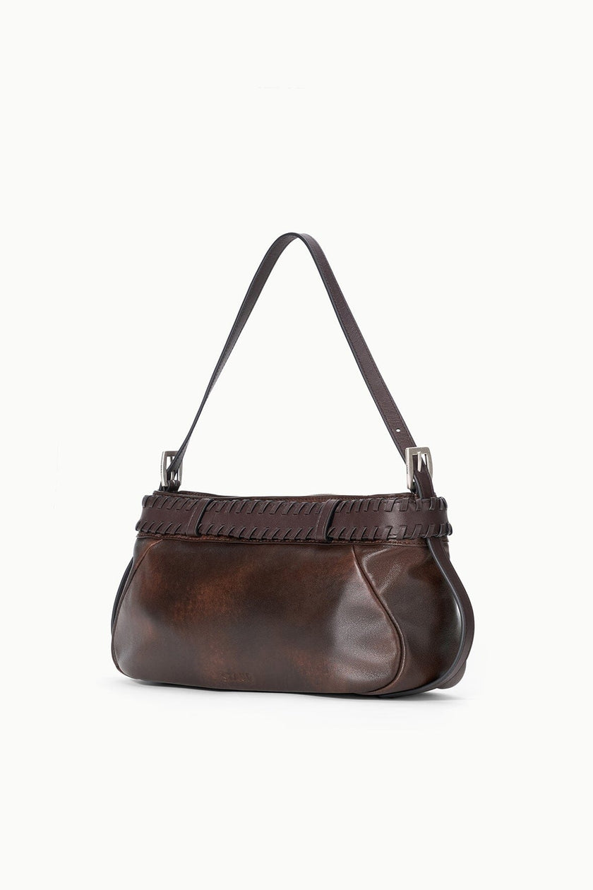 BROOKLYN SHOULDER BAG ESPRESSO DISTRESSED - Image 3
