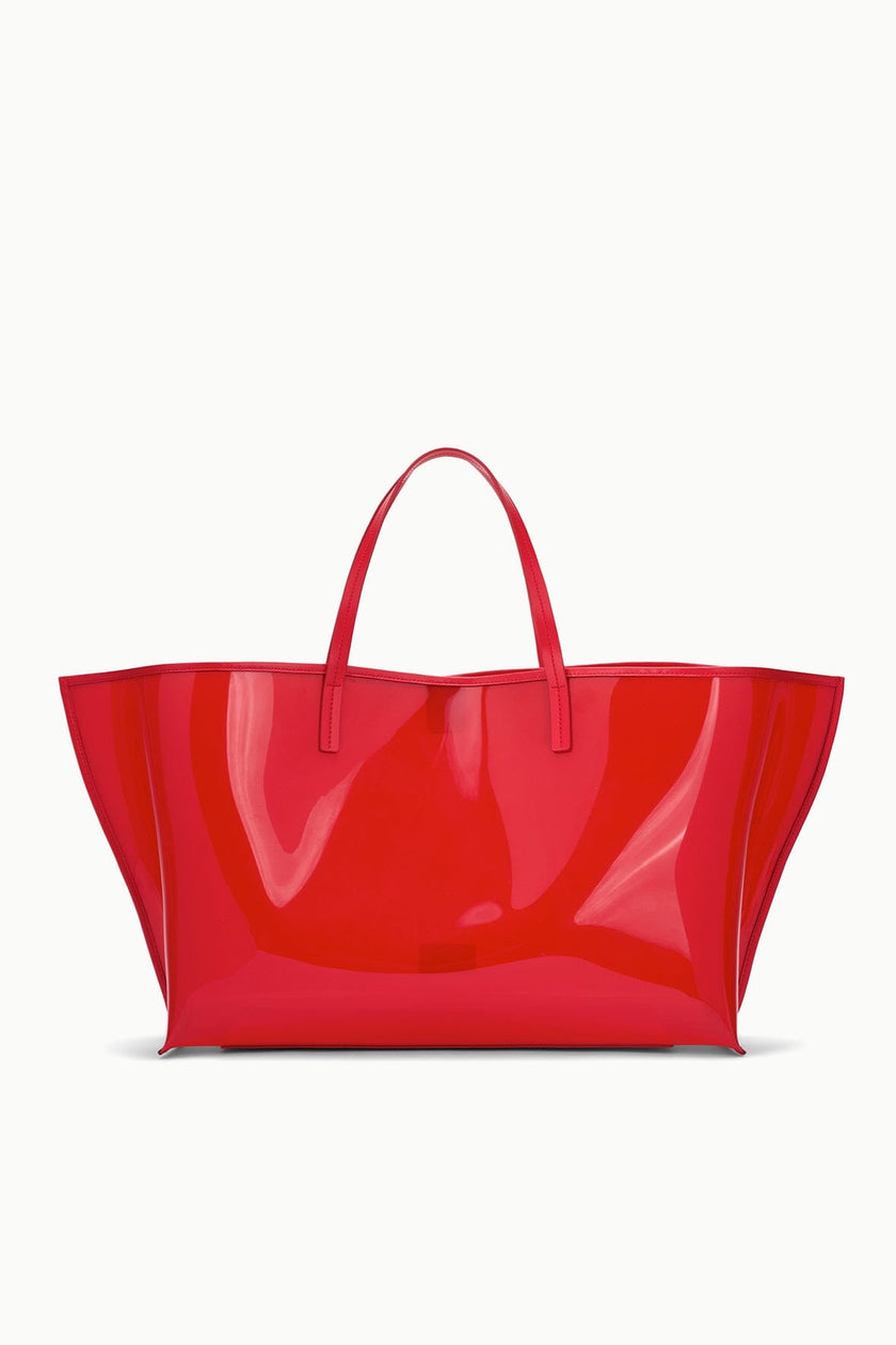 CHRISTOS LARGE TOTE RED ROSE