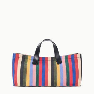PORT TOTE ARTIST STRIPE