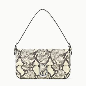 HARLOW BAG WHITE SNAKE