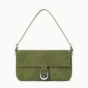 HARLOW BAG AVOCADO SUEDE