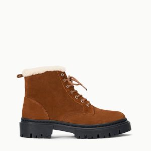 HENRY COMBAT BOOT TABAC SUEDE