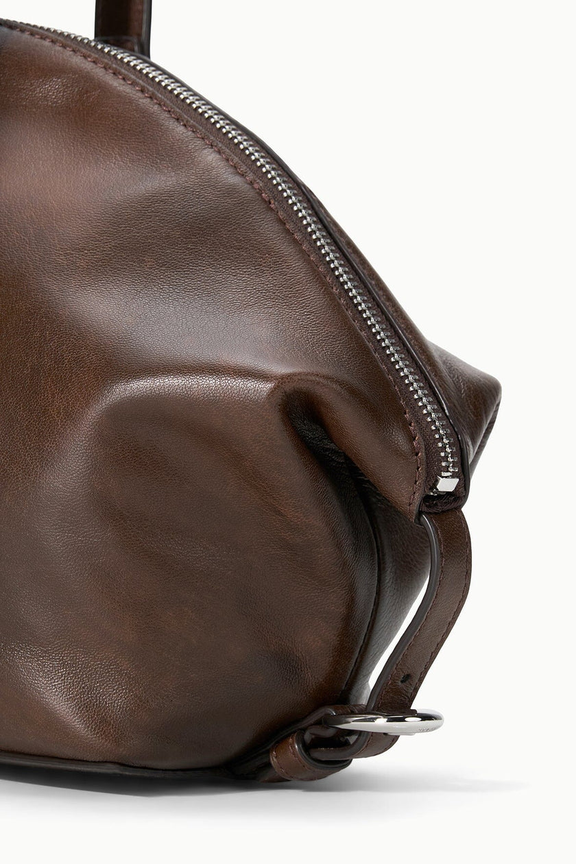 HESTER SHOULDER BAG ESPRESSO DISTRESSED - Image 5