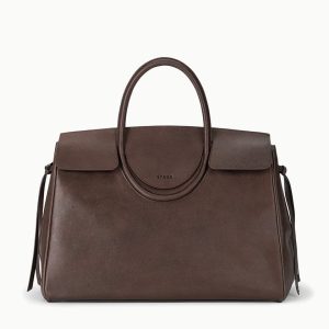 LARGE MAUDE CARRYALL ESPRESSO