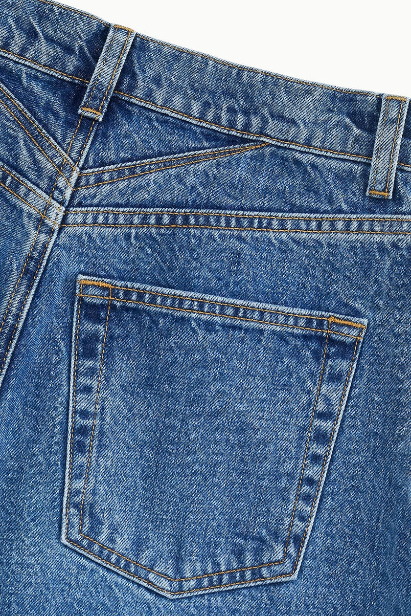 LEO HIGH RISE JEAN  VINTAGE WASH - Image 7