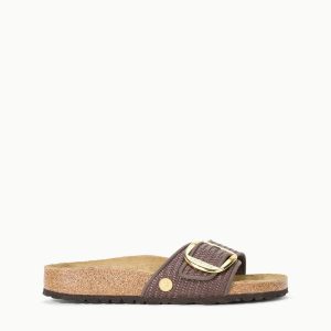 BIRKENSTOCK MADRID BIG BUCKLE RAFFIA CARAFE