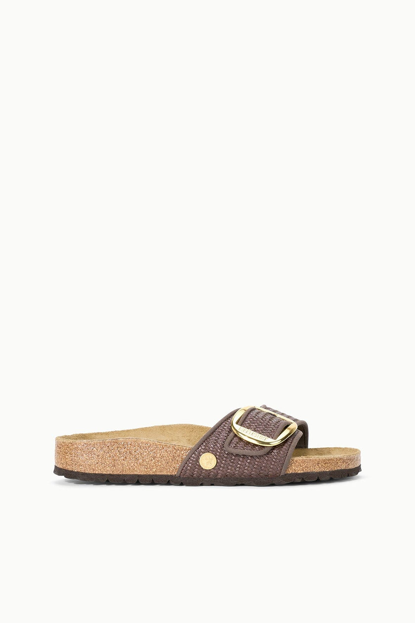 BIRKENSTOCK MADRID BIG BUCKLE RAFFIA CARAFE