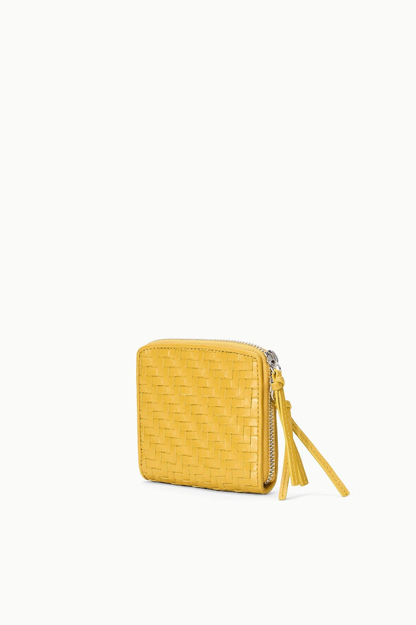 MAE HAND-WOVEN WALLET GOLDENROD - Image 2