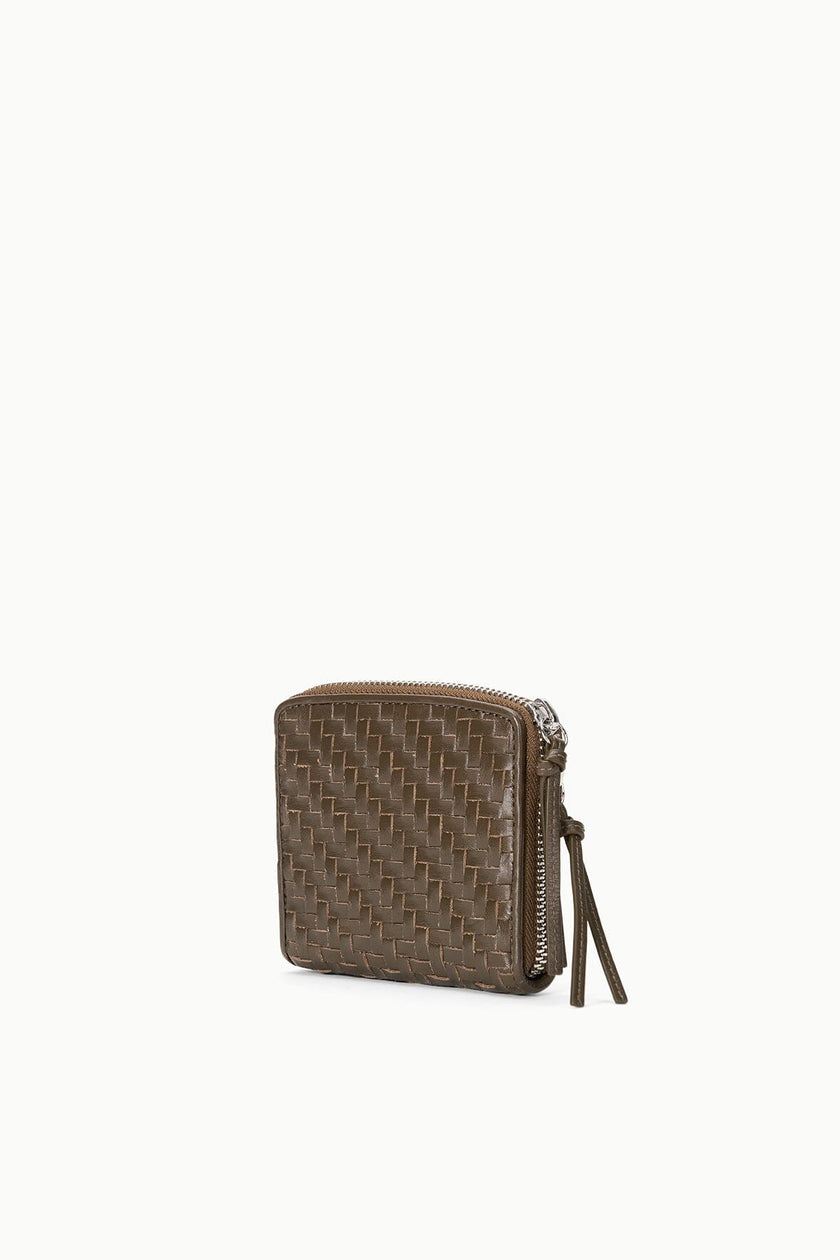 MAE HAND-WOVEN WALLET TRUFFLE - Image 2