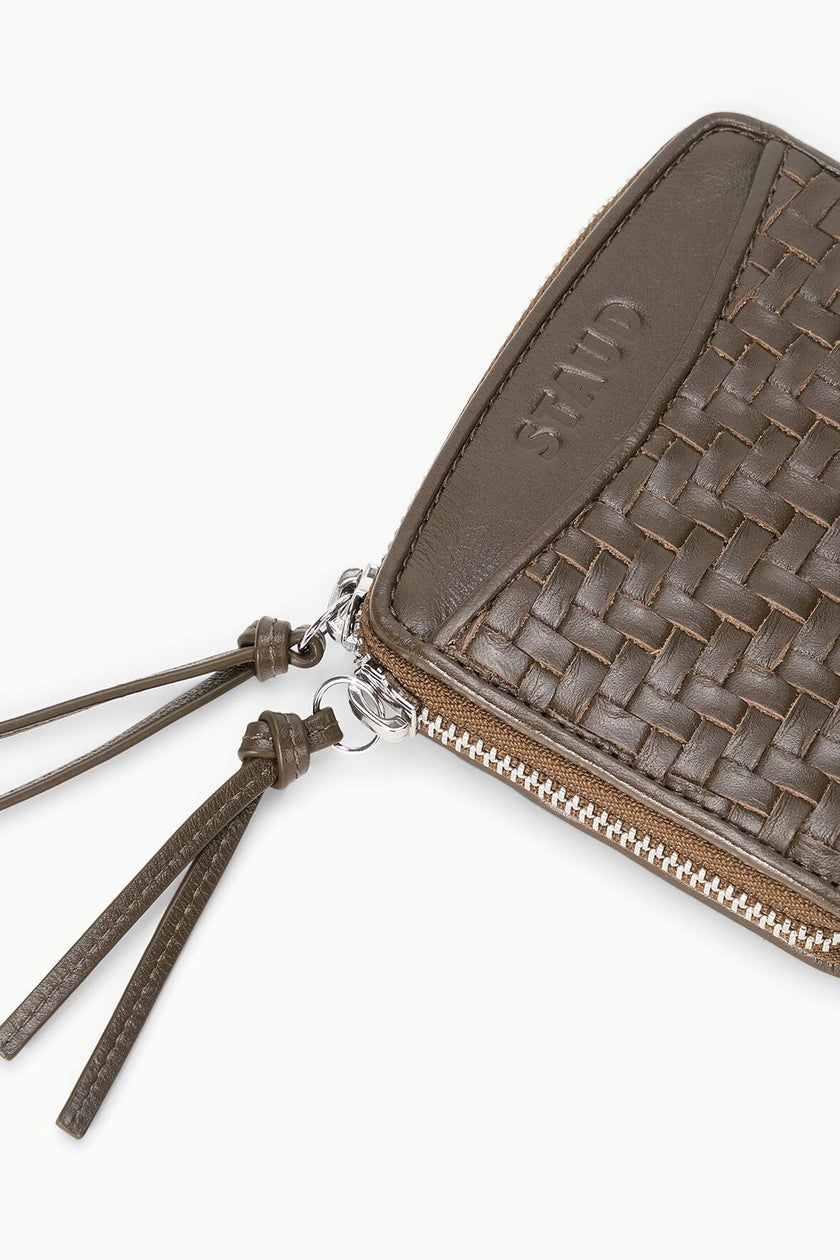 MAE HAND-WOVEN WALLET TRUFFLE - Image 3