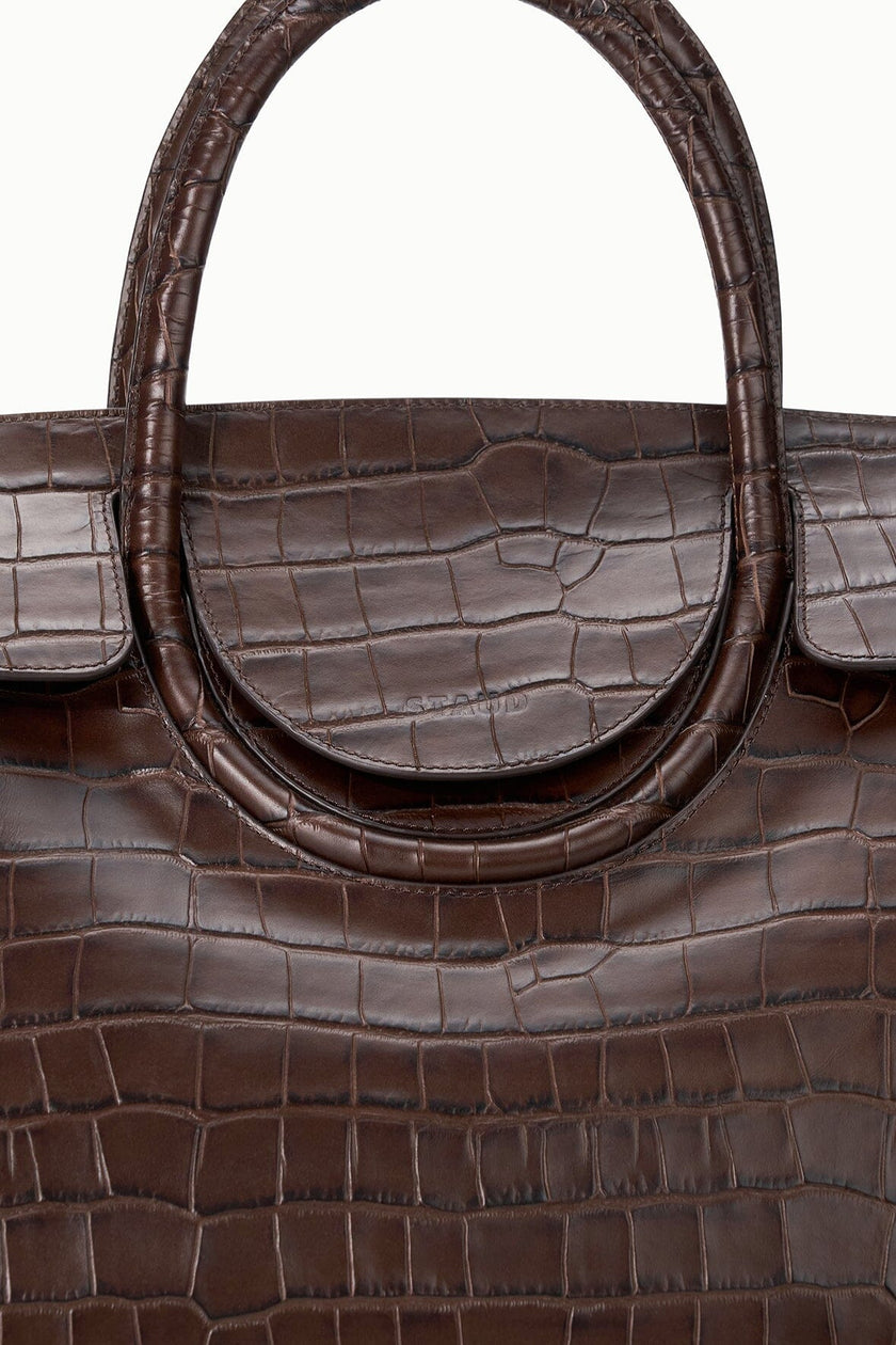MAUDE CARRYALL ESPRESSO CROCO - Image 3