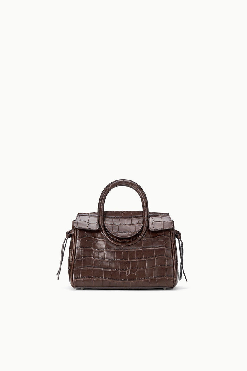 MAUDE MINI CARRYALL ESPRESSO CROCO - Image 2