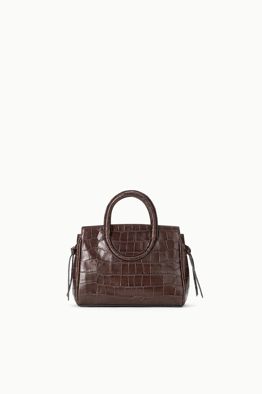 MAUDE MINI CARRYALL ESPRESSO CROCO - Image 3