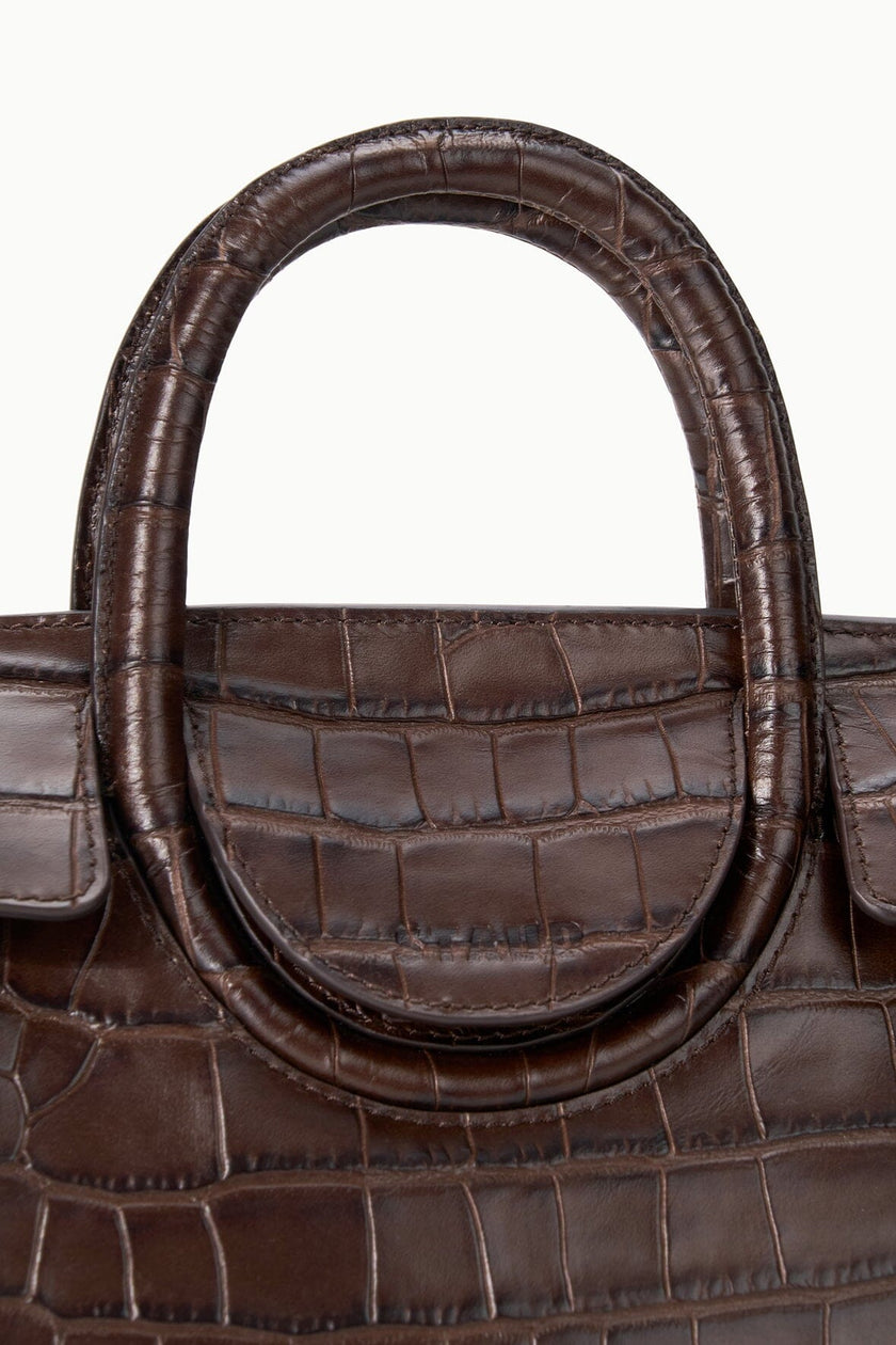 MAUDE MINI CARRYALL ESPRESSO CROCO - Image 4