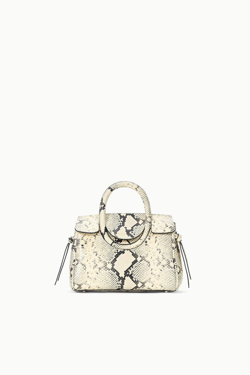 MAUDE MINI CARRYALL WHITE SNAKE - Image 3