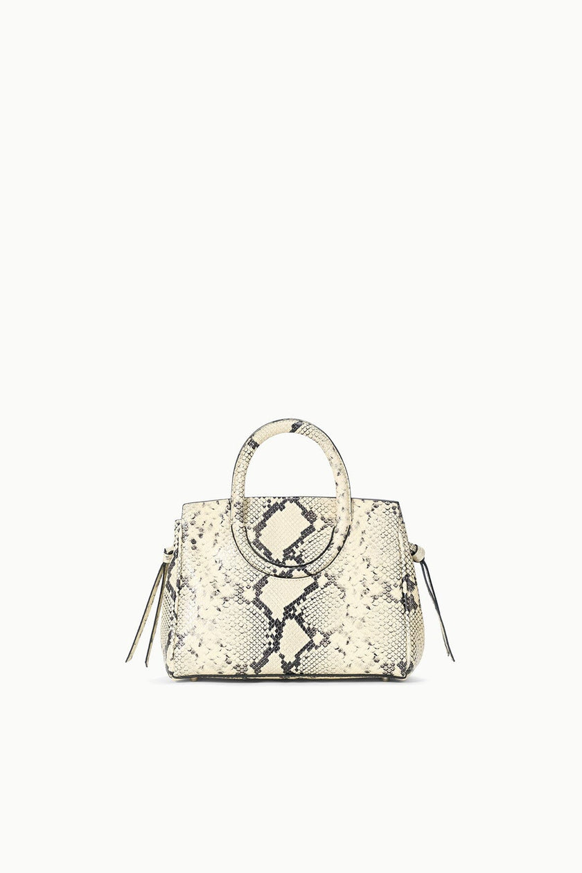 MAUDE MINI CARRYALL WHITE SNAKE - Image 5