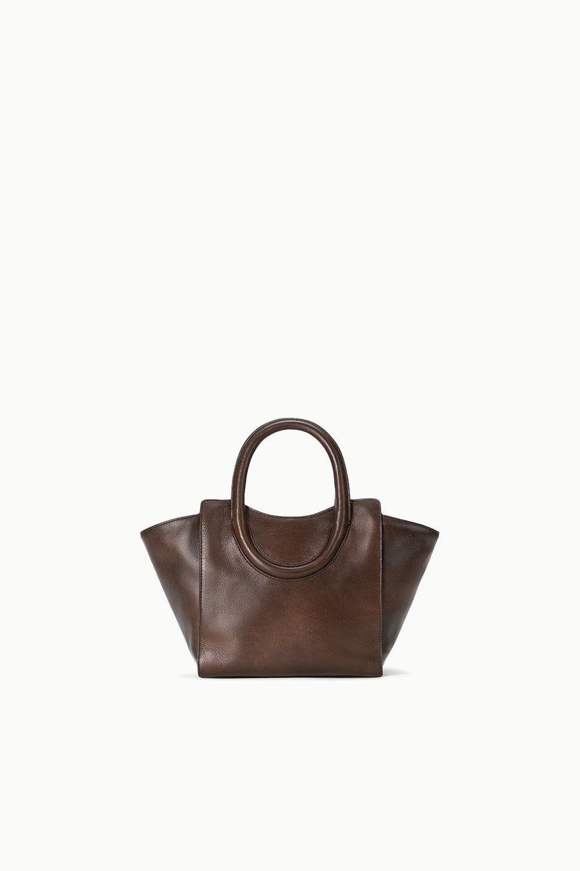MAUDE MINI TOTE ESPRESSO DISTRESSED - Image 4