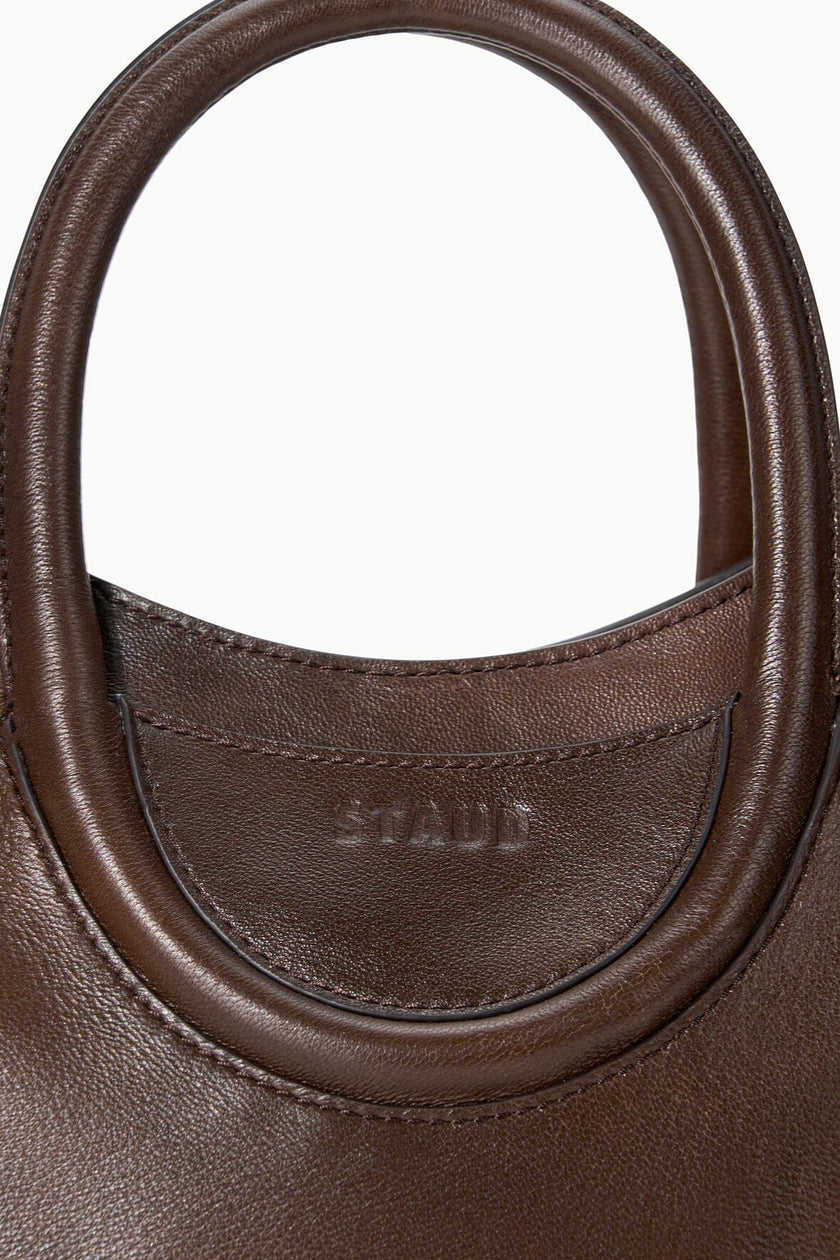 MAUDE MINI TOTE ESPRESSO DISTRESSED - Image 5