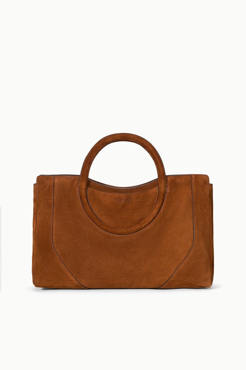 MAUDE SATCHEL TABAC SUEDE - Image 3