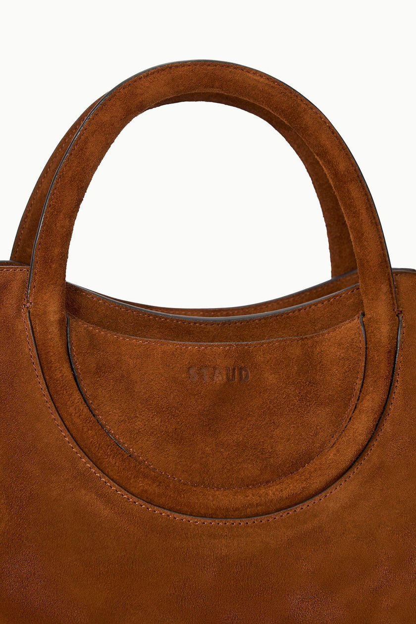 MAUDE SATCHEL TABAC SUEDE - Image 6