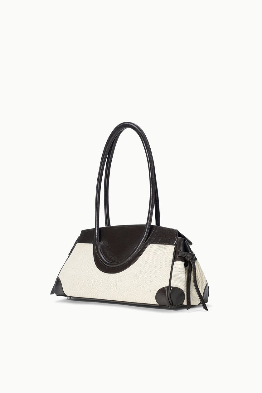 MAUDE SHOULDER BAG NATURAL ESPRESSO - Image 3