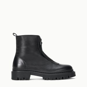 MILES ZIP ANKLE BOOT BLACK