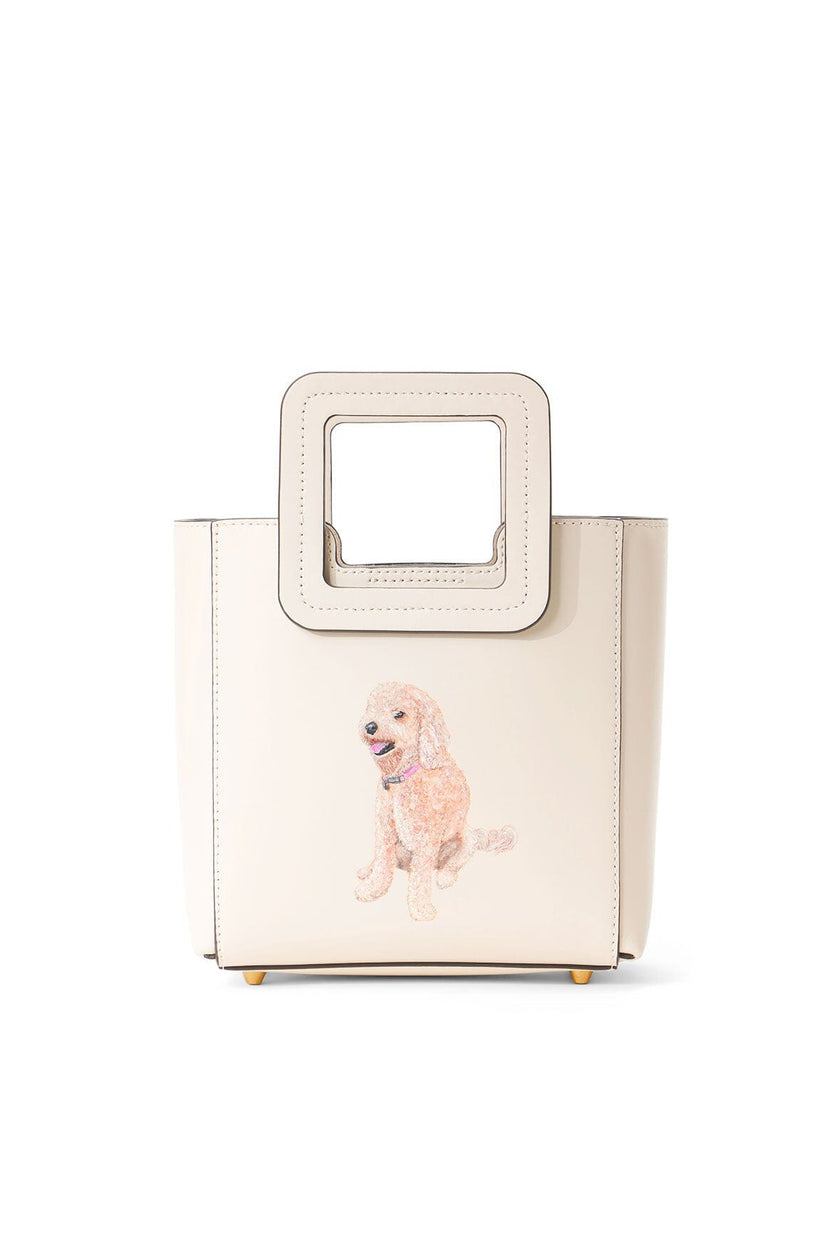 CUSTOM MINI SHIRLEY LEATHER BAG CREAM - Image 4