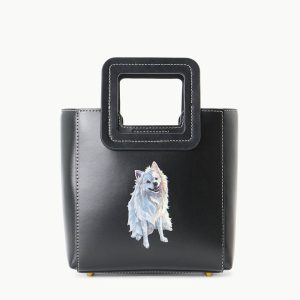 CUSTOM MINI SHIRLEY LEATHER BAG BLACK