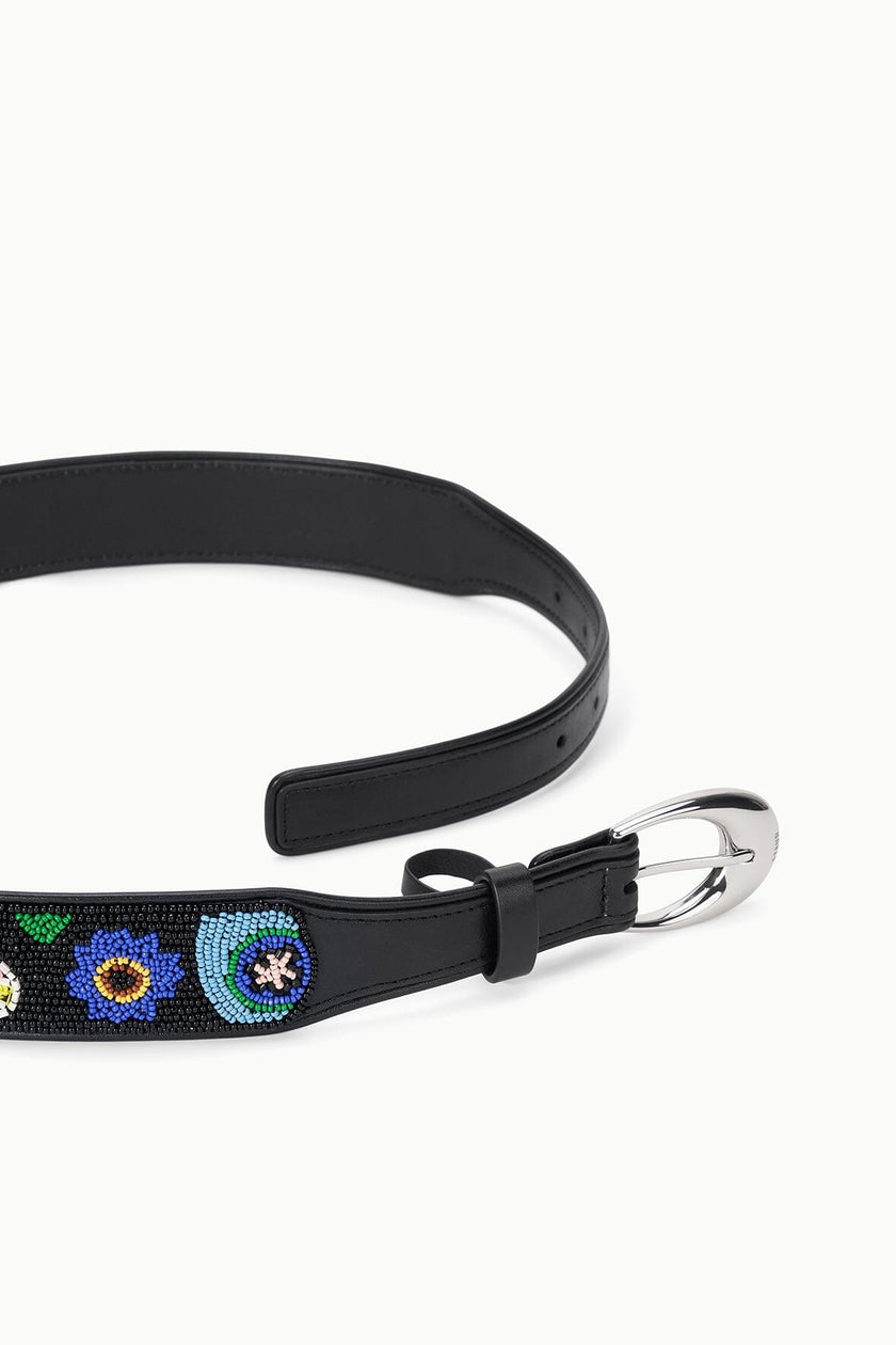 MOON BUCKLE BELT BEADED MILLEFIORE - Image 3