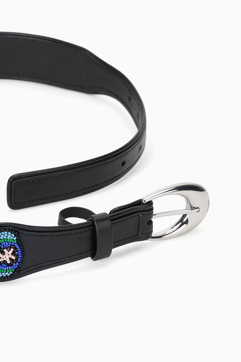 MOON BUCKLE BELT BEADED MILLEFIORE - Image 5