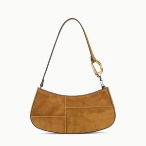 OLLIE BAG TAN SUEDE