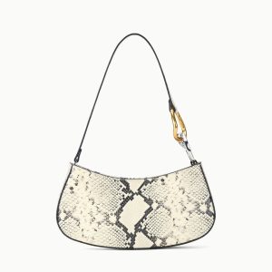 OLLIE BAG WHITE SNAKE
