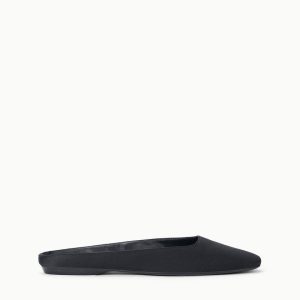 OTTO FLAT MULE  BLACK