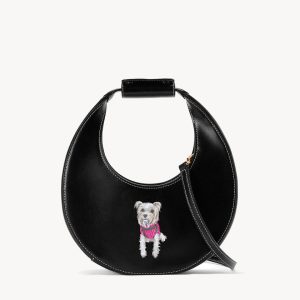 CUSTOM MINI MOON BAG BLACK