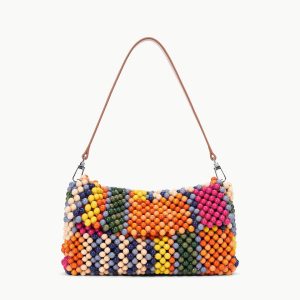 TIMMY SHOULDER BAG  MULTI BAYADERE STRIPE