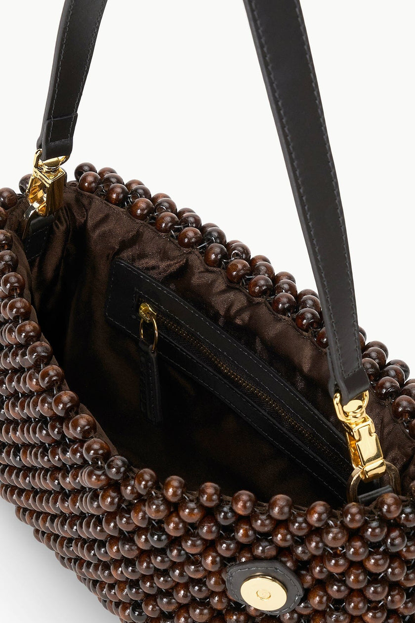 TIMMY SHOULDER BAG DARK BROWN - Image 5