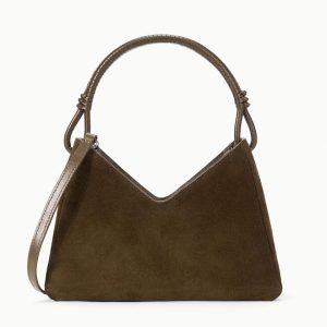 VALERIE SHOULDER BAG TRUFFLE SUEDE