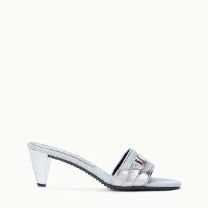 VEDA HEEL  SILVER
