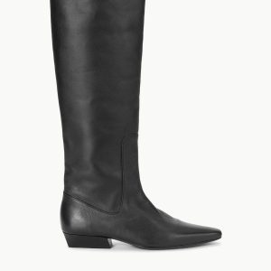 WALLY FLAT BOOT BLACK