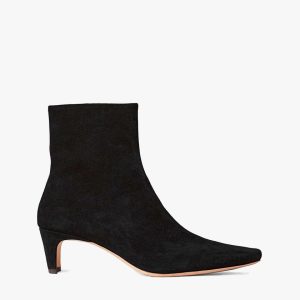 WALLY ANKLE BOOT  BLACK SUEDE