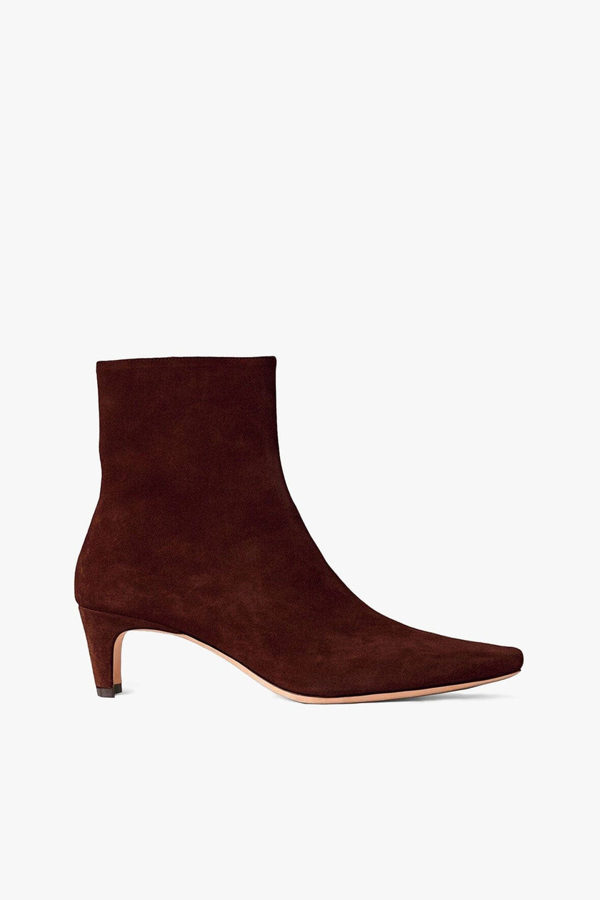 WALLY ANKLE BOOT  MAHOGANY SUEDE